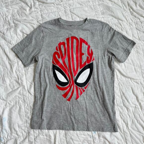 Marvel Other - Gray spider man graphic tee youth sz 10 short sleeve summer casual